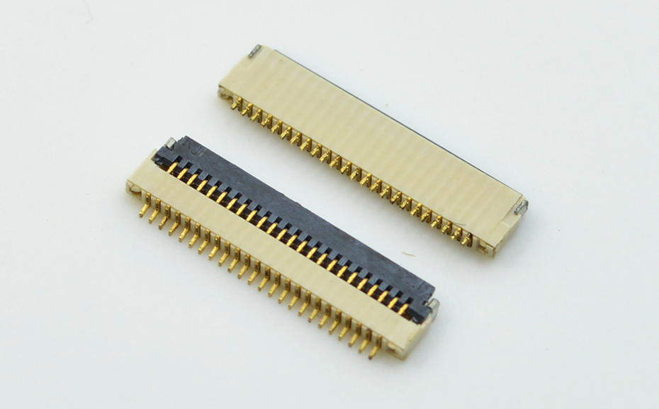 FPC/FFC扁平电缆接插件插头 软排线连接器 0.5MM 20P H1.0mm厚,91香蕉视频APP污下载