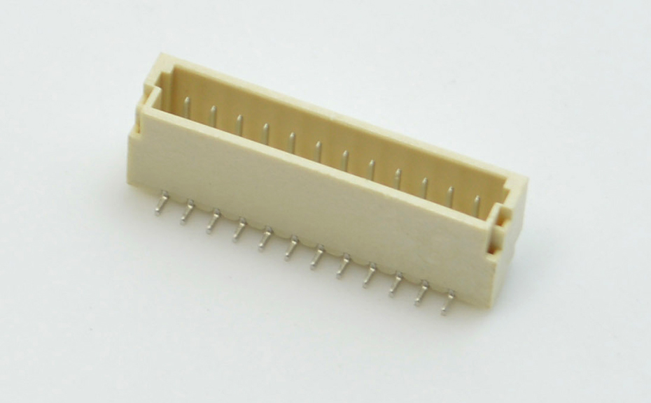 SH1.0-14P立式贴片针座 1.0MM间距 线对板立贴条形插座连接器SMT,91香蕉视频APP污下载