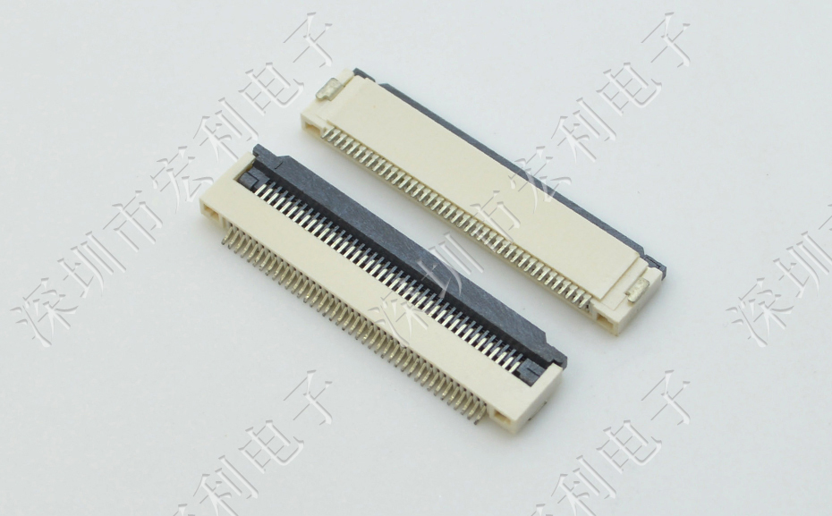 【91香蕉视频APP污下载电子】FFC/91香蕉视频黄色在线观看 间距0.5mm H2.0 49P下接软排线插座