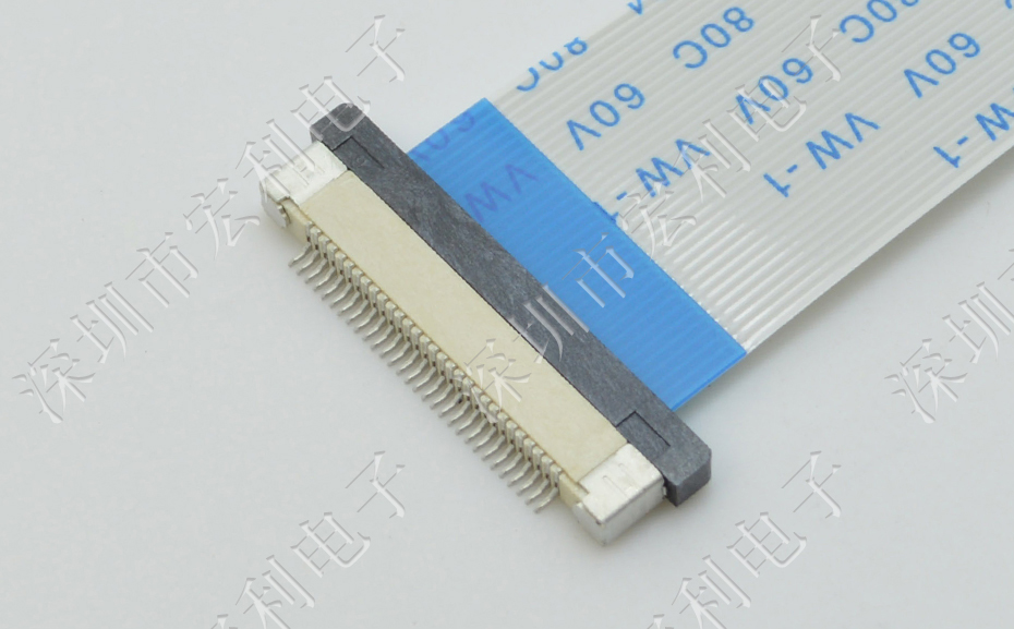 91香蕉视频APP污下载 FFC/FPC扁平电缆插座 连接器 0.5MM连接器 60P 抽屉式 下接
