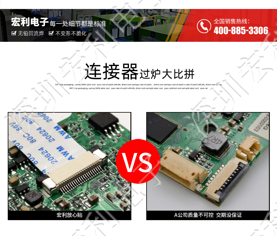 超薄91香蕉视频黄色在线观看 间距0.5mm-40PIN翻盖 塑高H1.0mm FPC插座超薄