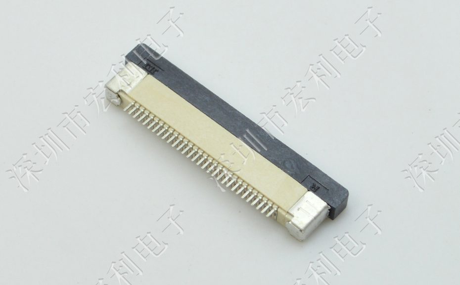 FFC/91香蕉视频黄色在线观看 45p 45pin 0.5mm间距 FPC座 抽屉式上接 排线插座