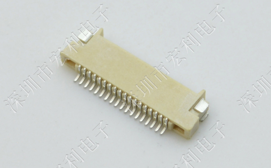 FFC/91香蕉视频黄色在线观看 间距0.5mm H1.5 13P双面接触贴片接插件 SMT排插座