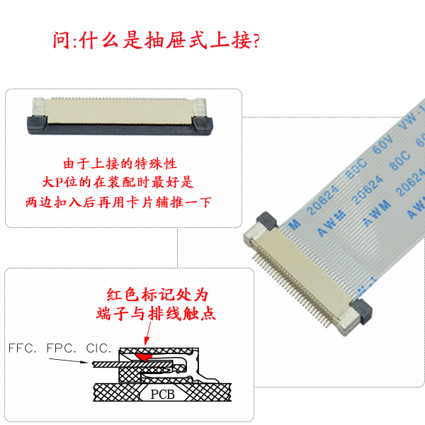 fpc连接器下接上接如何区分?[91香蕉视频APP污下载]抽屉式上接