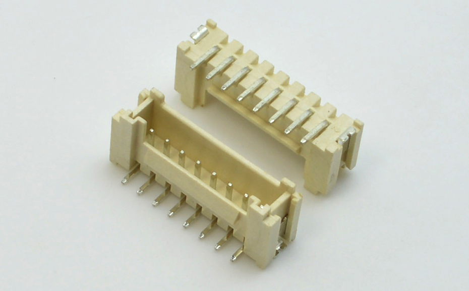 电子厂家直销PHB2.0双排卧贴带扣2.0间距7P接插件条形连接器,91香蕉视频APP污下载