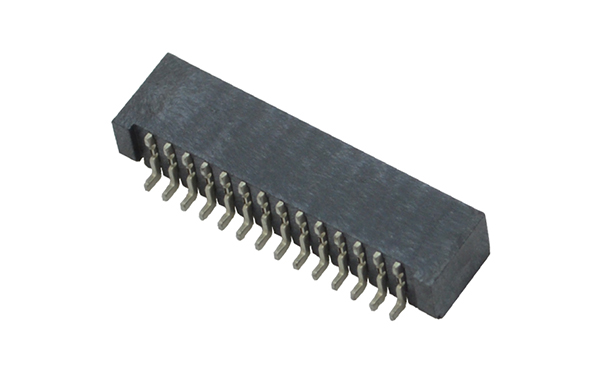 FPC1.25MM双面接卧贴式FPC扁平排线电缆连接器 20P上下接无锁插座,91香蕉视频APP污下载