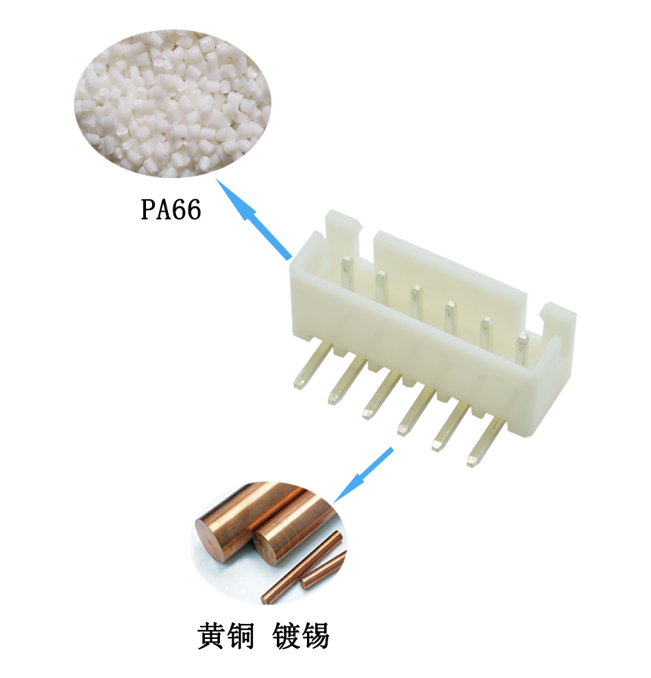 弯针 XH 2.54MM间距 3AW 接插件针坐 插座连接器,91香蕉视频APP污下载